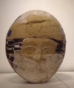 Drew Zimmerman art: Portrait of the Artist As an Olmec Head