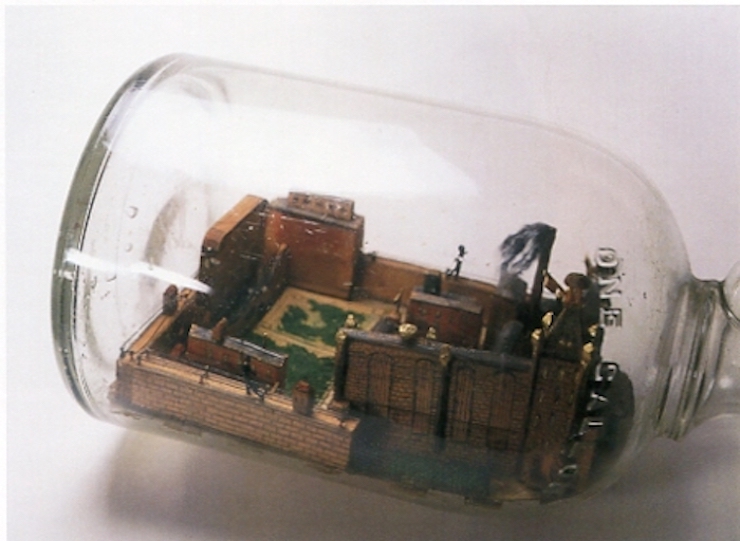 Maryland State Penitentiary in Whimsey Bottle by Anonymous Inmate